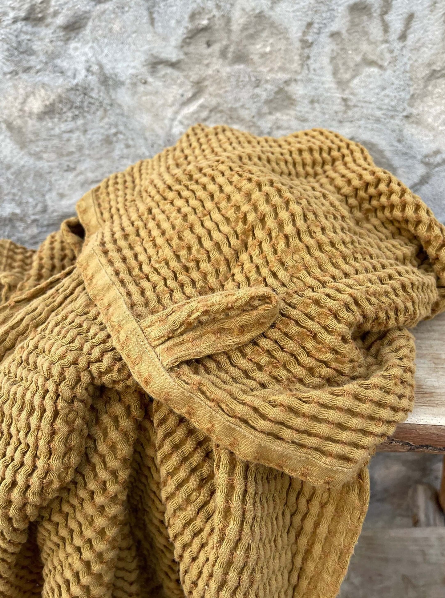 Soft Waffle Weave Detail