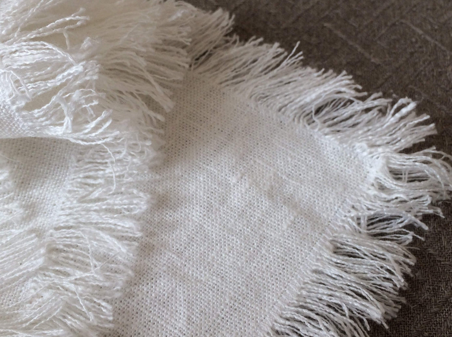 Pre-washed linen napkins for table decor