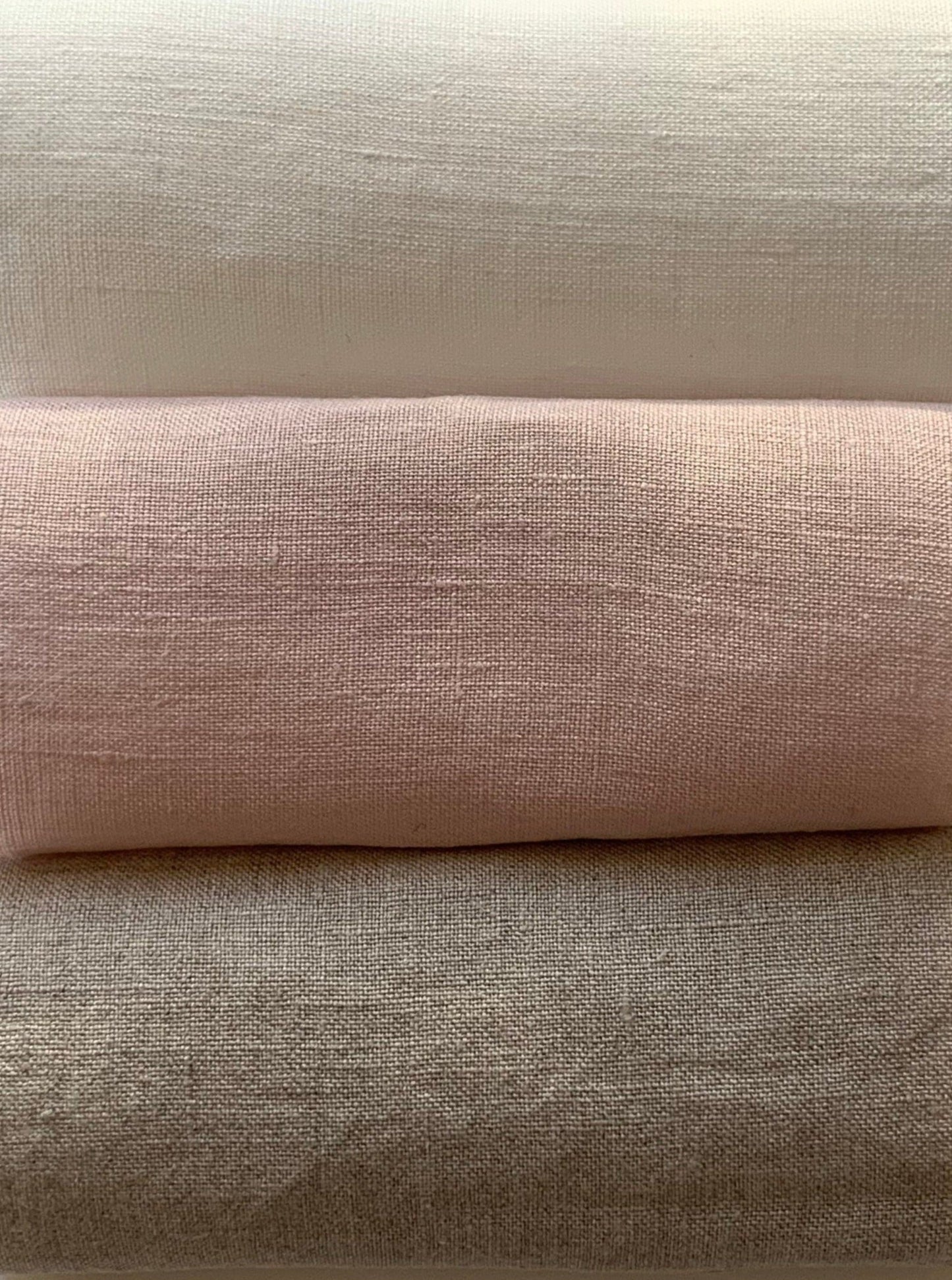 Soft Stonewashed Linen Pillowcases Set with Ties