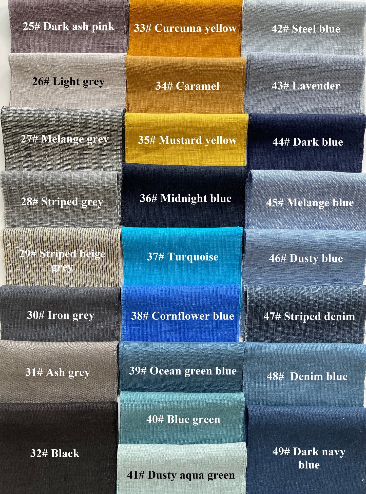 Classic Linen Long Sleeve Blouse – Artisan Wooden Buttons Shirt