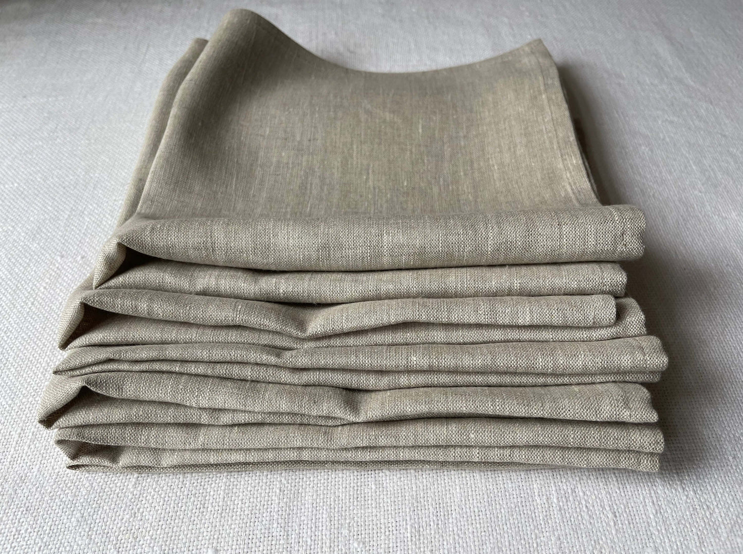 Beige Gray Dining Table Setting