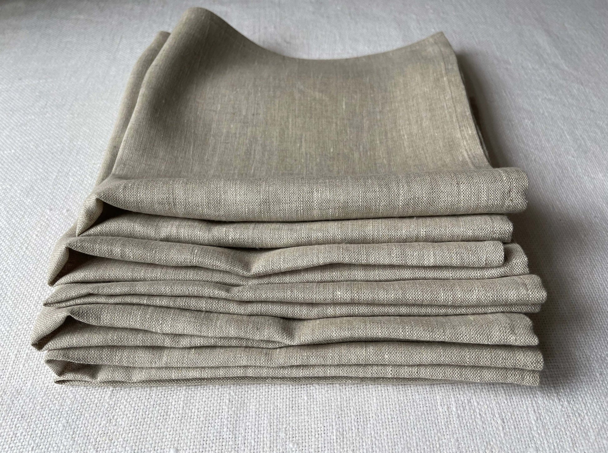 Beige Gray Dining Table Setting