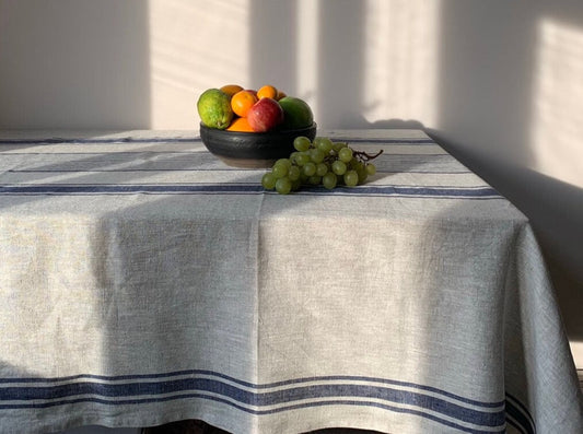 Blue_Striped_Beige_Tablecloth