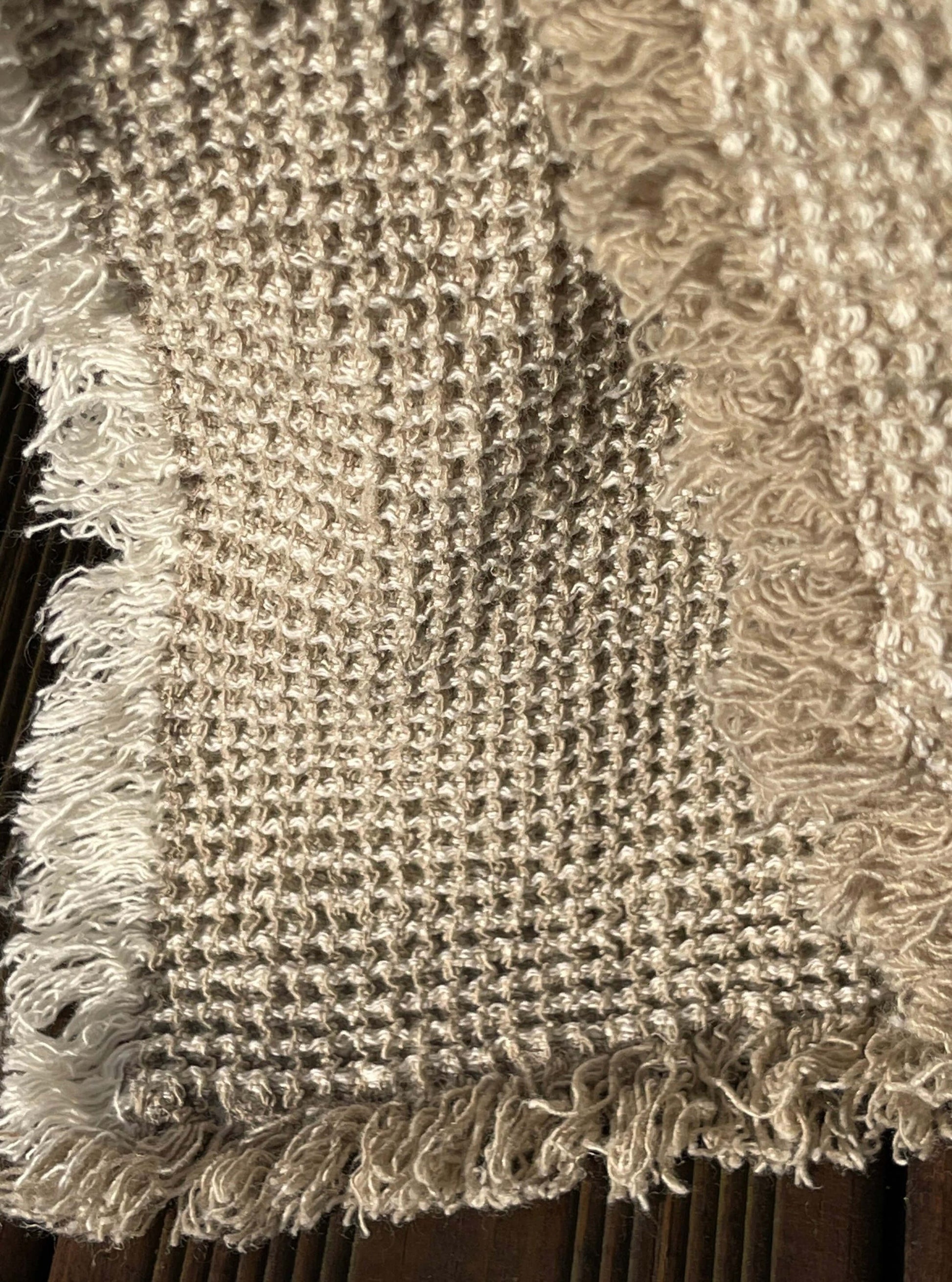 Cozy LinenStars throw