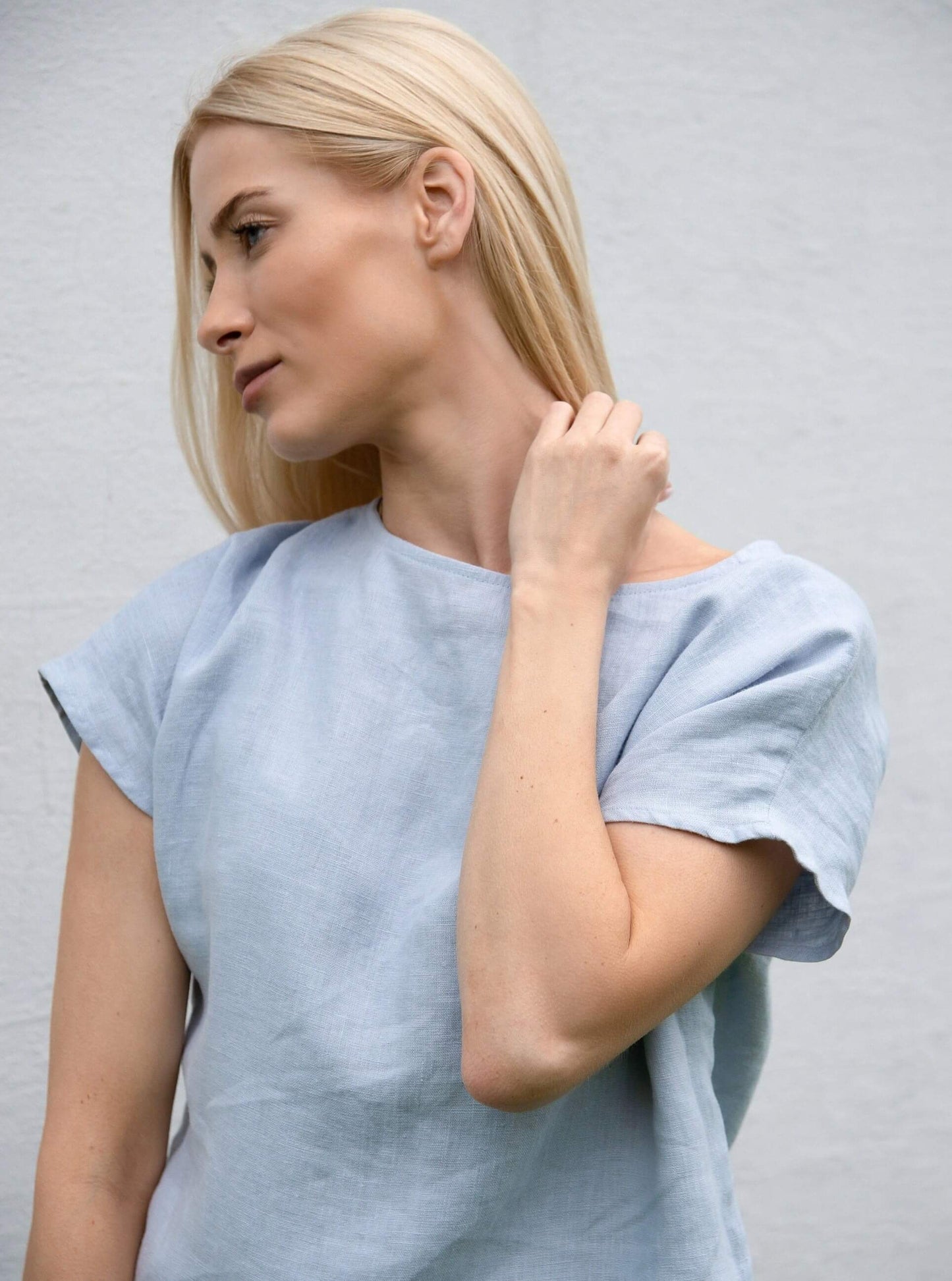 Women's Elegant Linen Shirt with Loose Fit