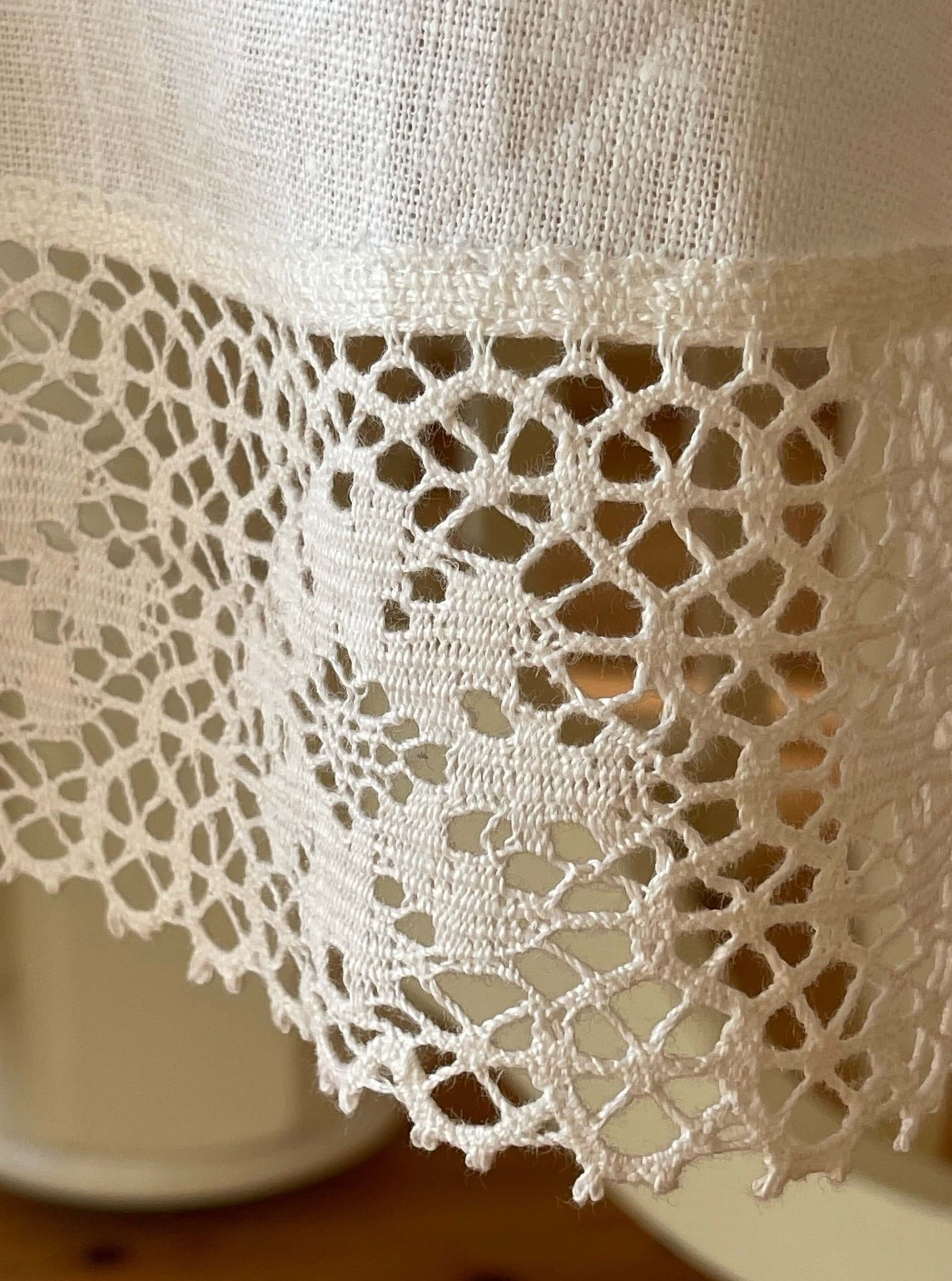 Display of Premium European Linen
