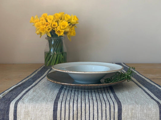 Handcrafted Linen Table Runner
