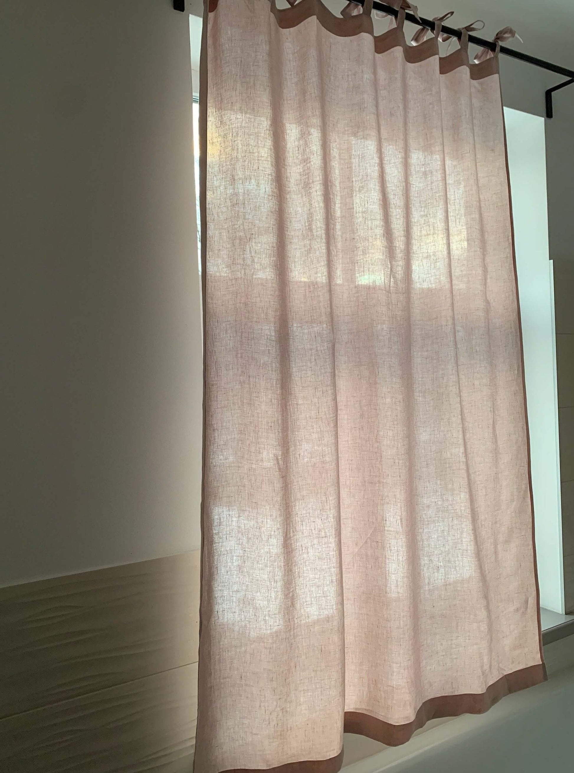 Linen Curtain Filtering Soft Natural Light