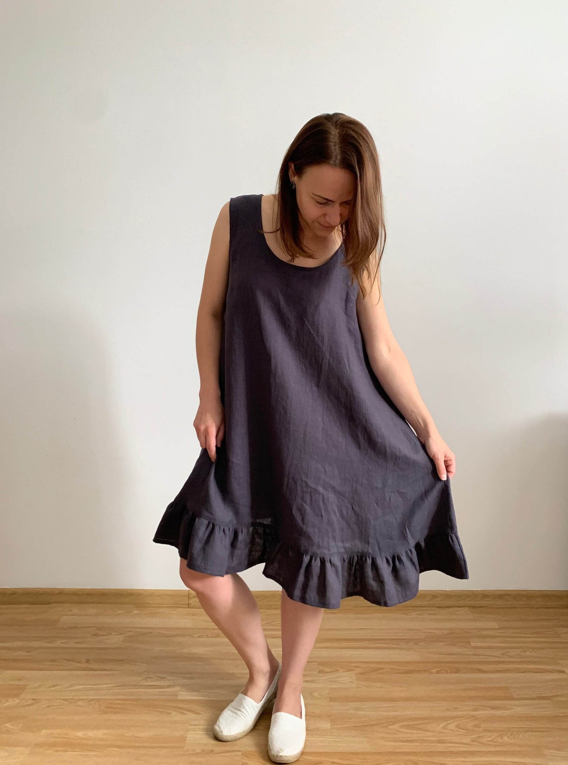 High Quality European Linen Sundress