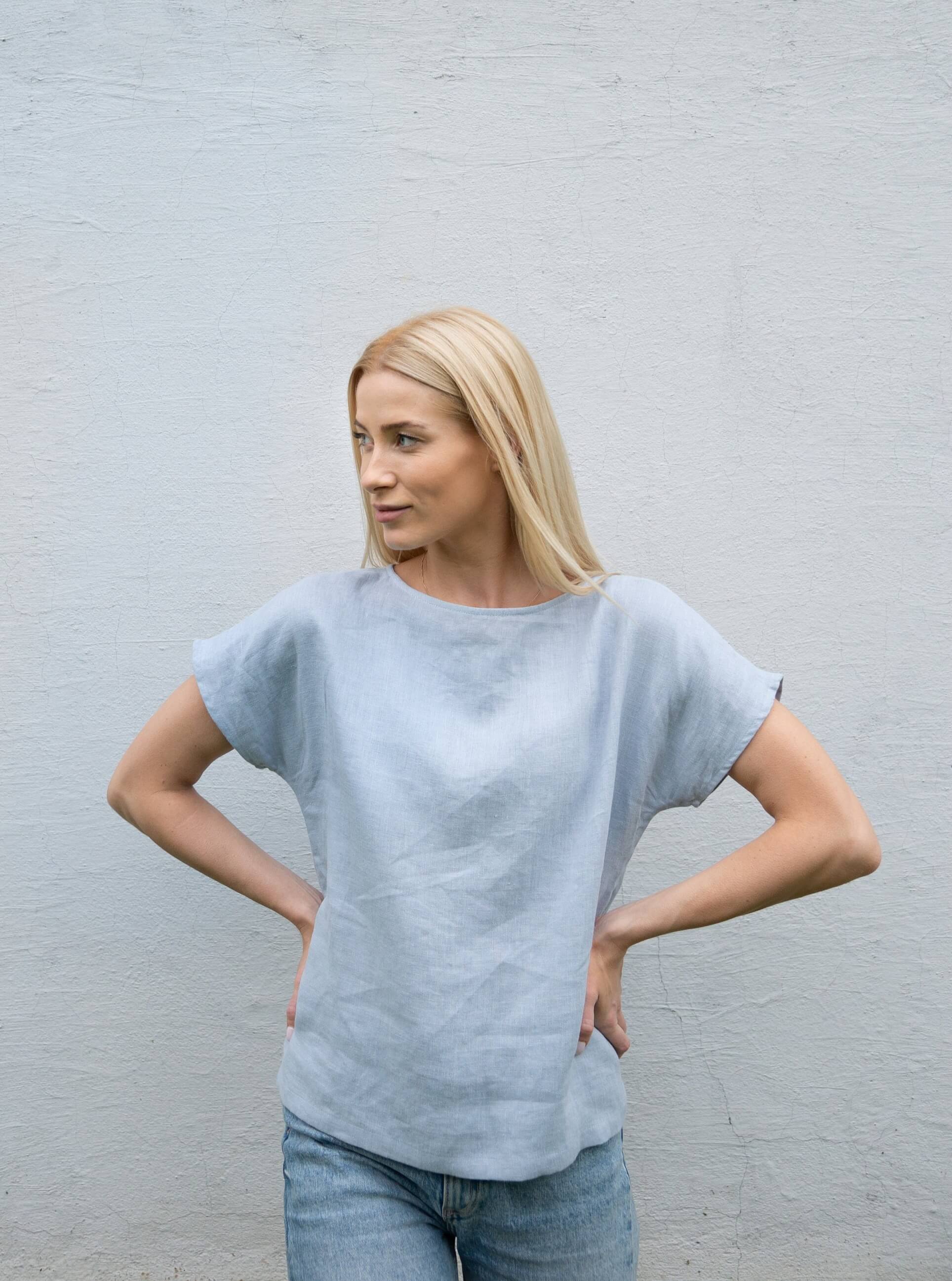 Chic and Durable Linen Shirt for Women