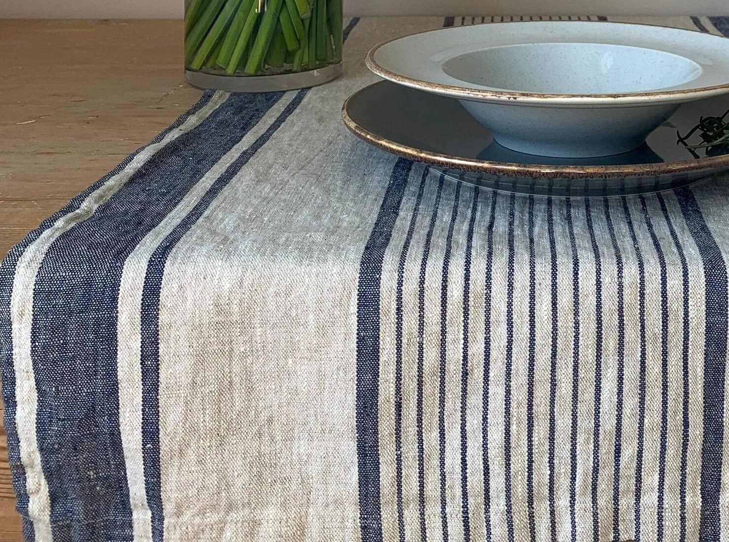Dark Red Dinner Table Linen
