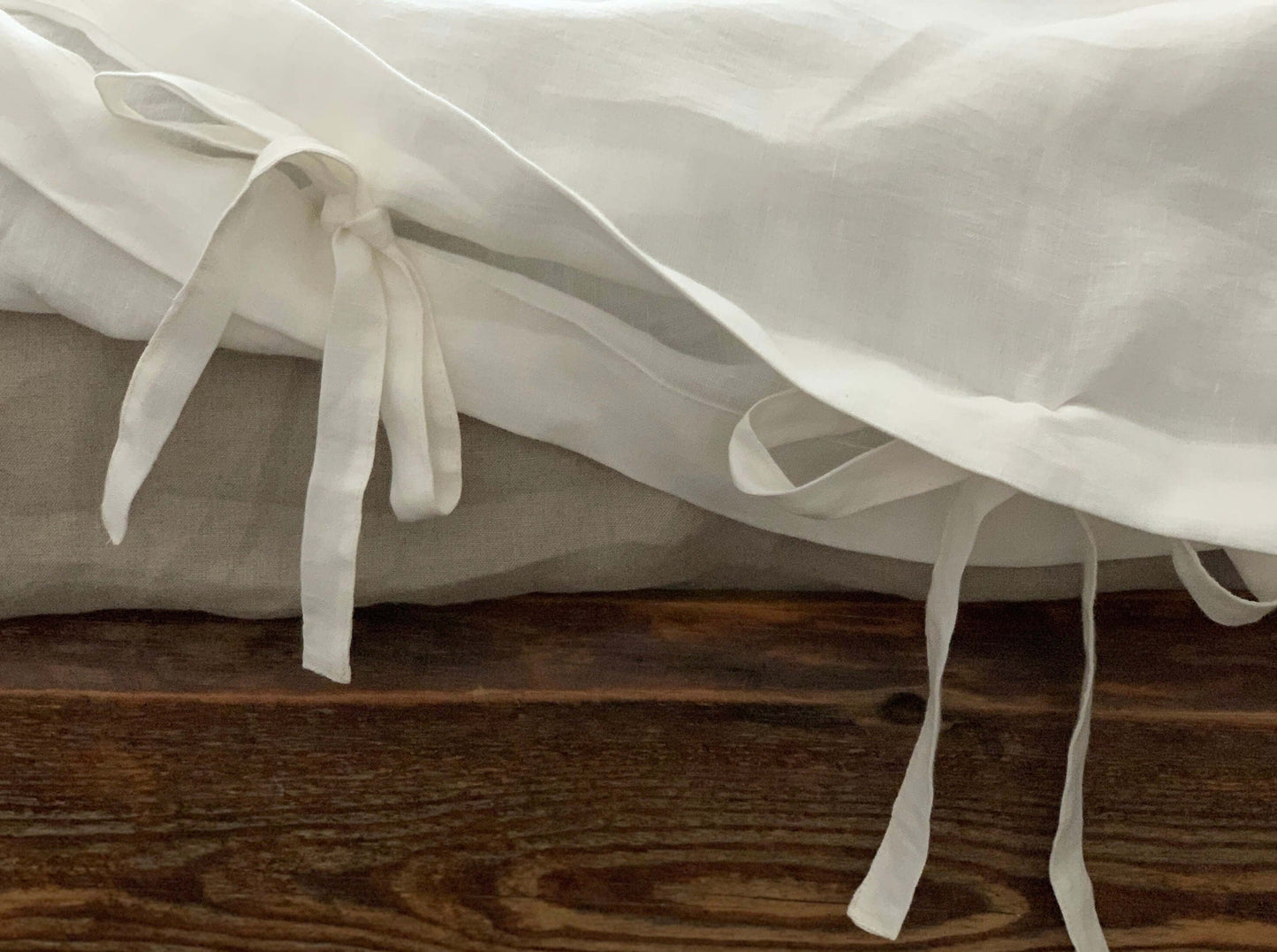LinenStars White Duvet Cover