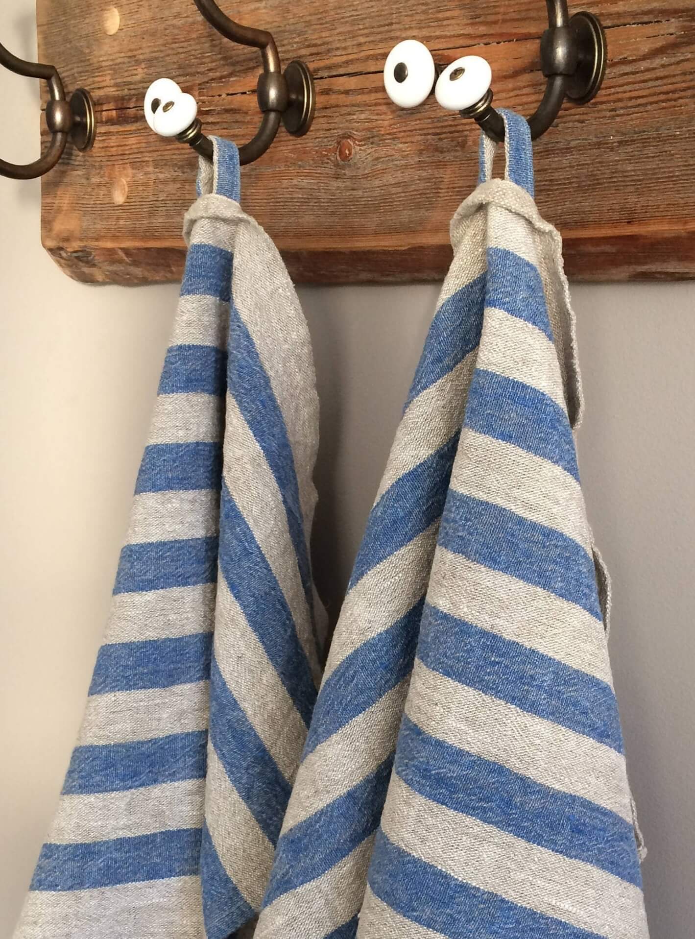 Detail of Rustic Kitchen Towel