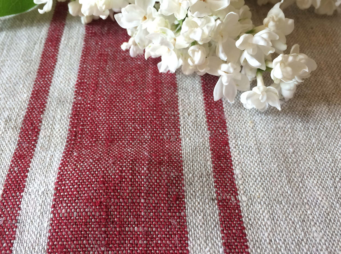 Rustic_Red_Ticking_Stripes_Detail