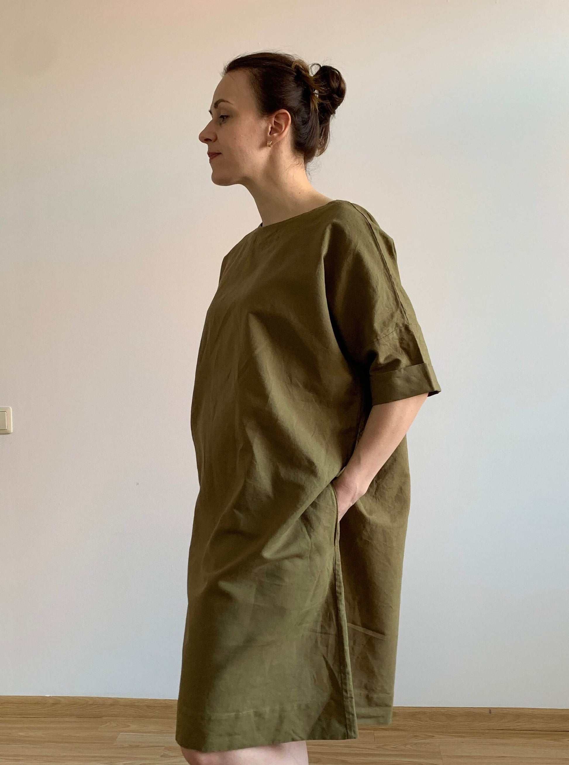Elegant Oversized Linen Dress with Tie Belt for Stylish Comfort | LinenStars Elegant Oversized Linen Dress with Tie Belt for Stylish Comfort | LinenStars