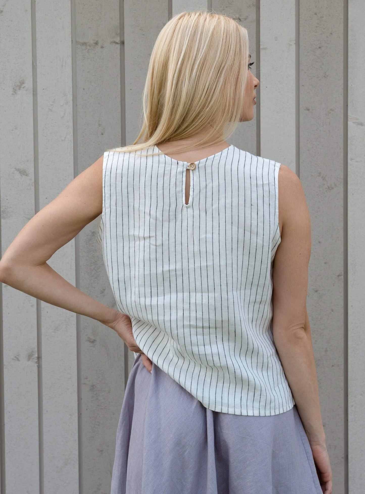 Breezy Summer Linen Top for Casual Outfits
