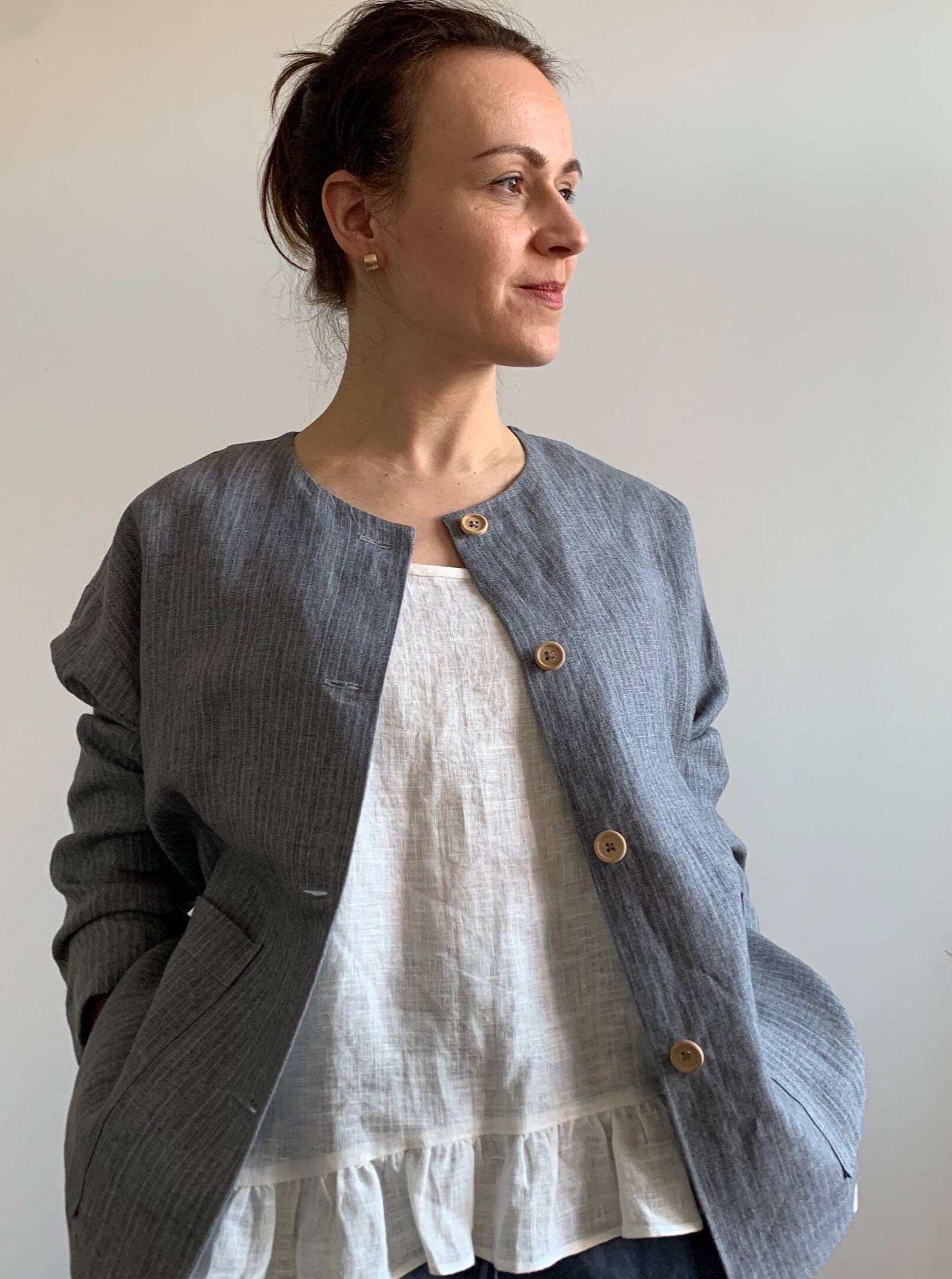handmade_linen_cardigan_with_pockets_detail