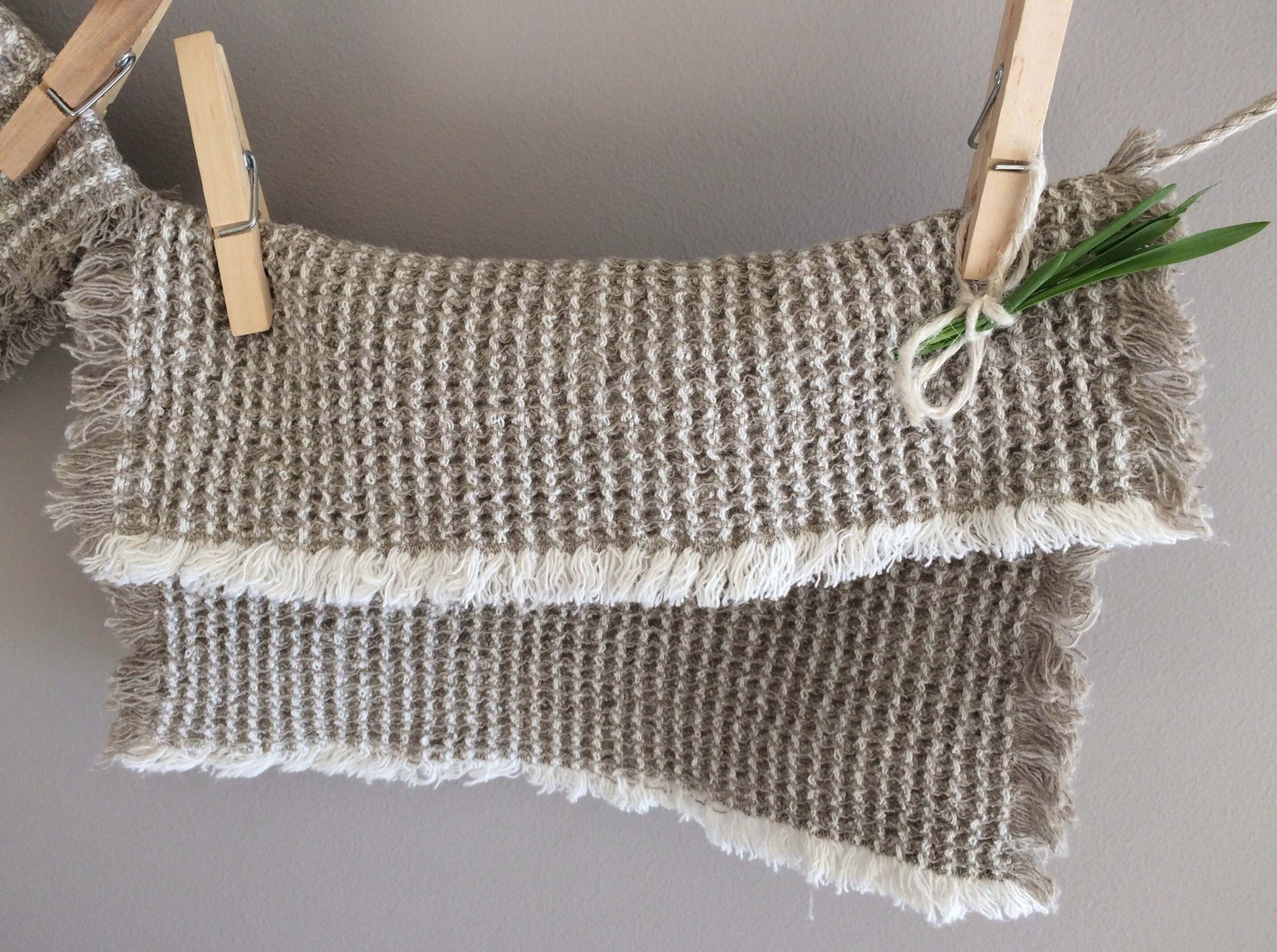 Quick dry European linen dishcloth