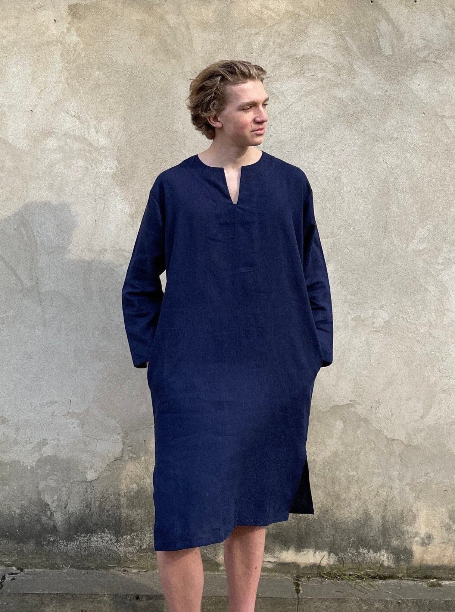 Classic Linen Caftan for Men Available Colors